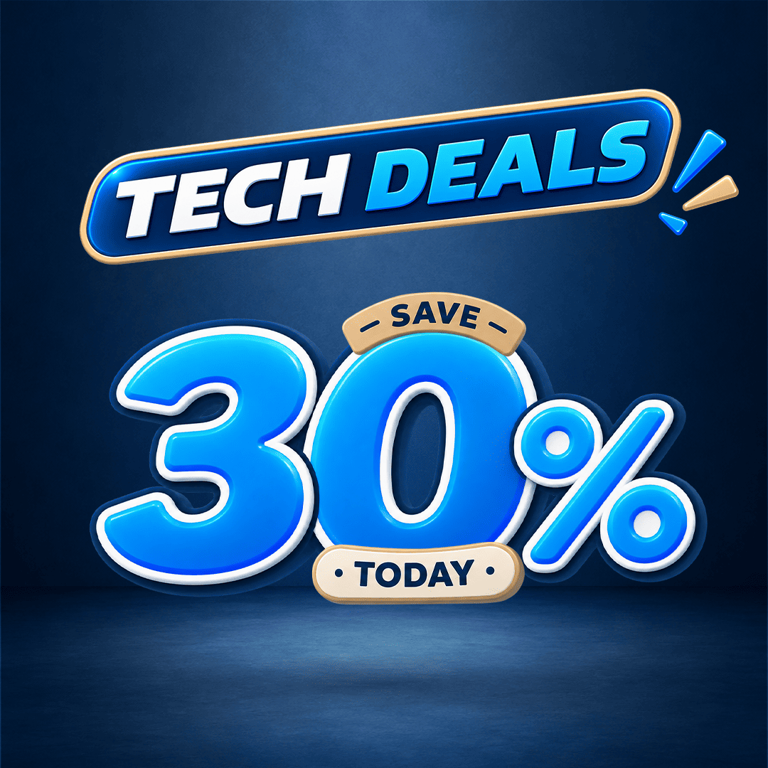 TECH DEALS -30% OFF