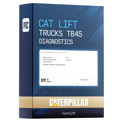 CAT LIFT TRUCKS TB45 DIAGNOSTICS 1.0.27