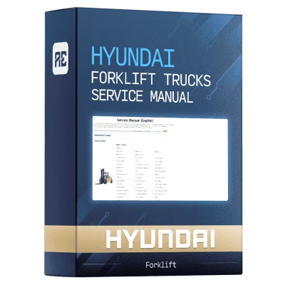 HYUNDAI FORKLIFT TRUCKS SERVICE MANUAL 2022.06