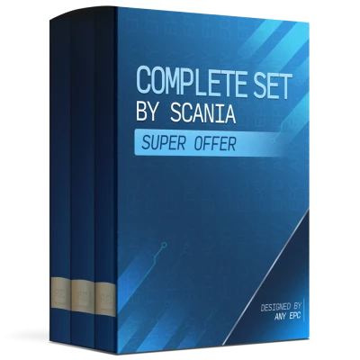 COMPLETE SET BY SCANIA	 