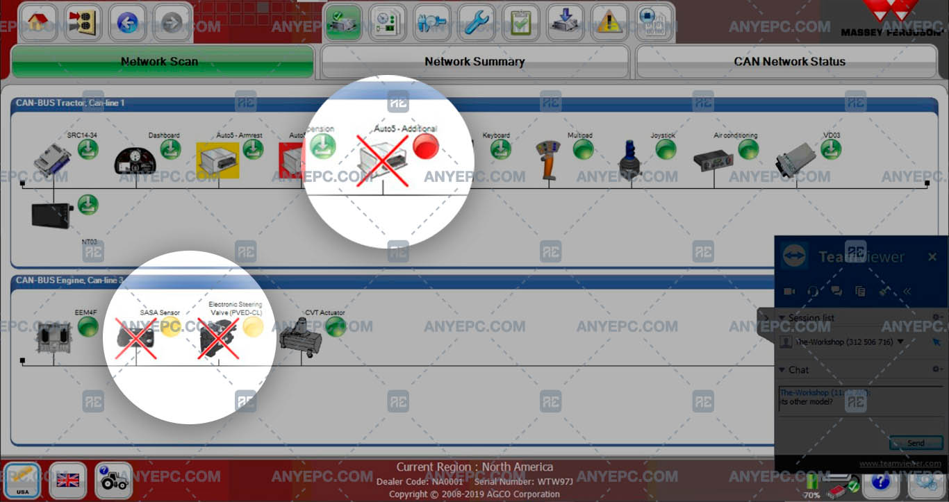 AGCO EDT - CAN BUS PROBLEM
