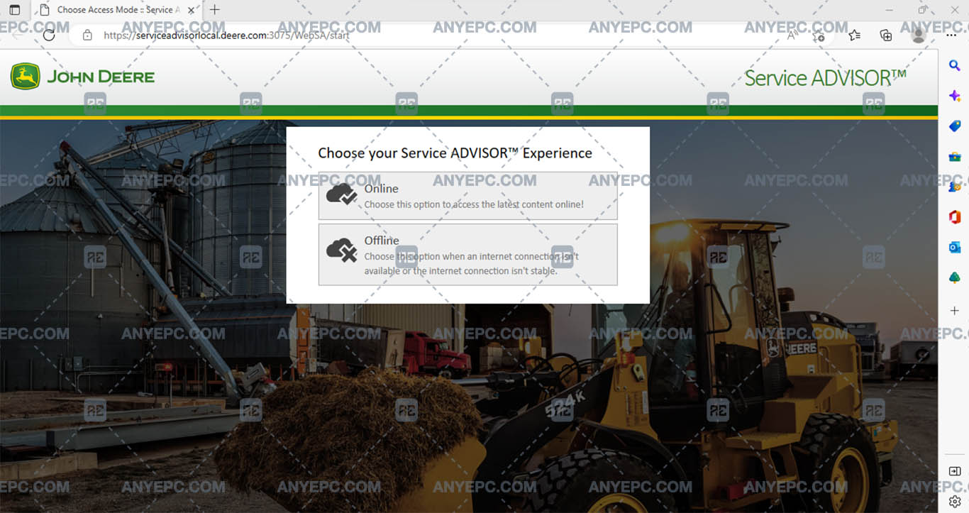 JOHN DEERE - RUNTIME ERROR 