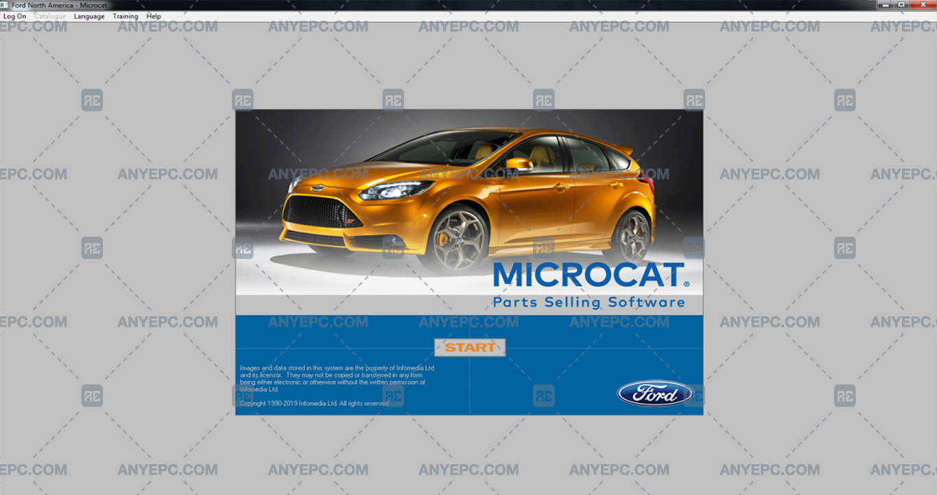 FORD MICROCAT - PROTECTION IN MODULE WIN87EM