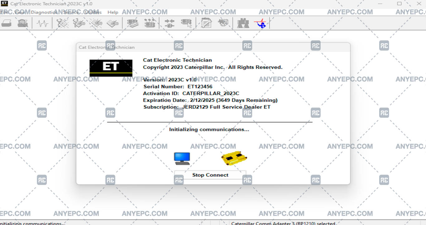 CATERPILLAR - LICENSE NOT FOUND 