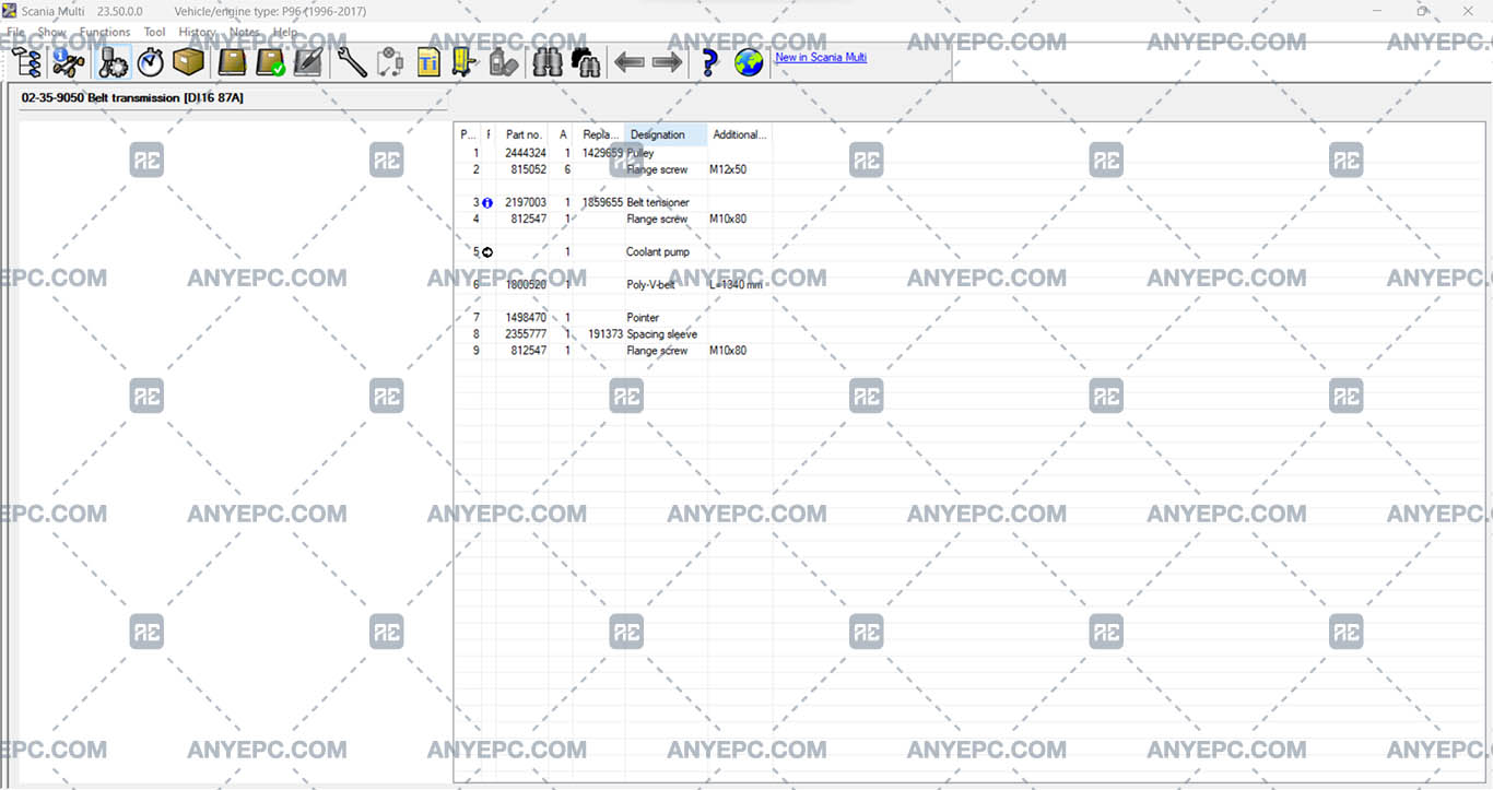 SCANIA MULTI - DOES NOT SHOW IMAGES