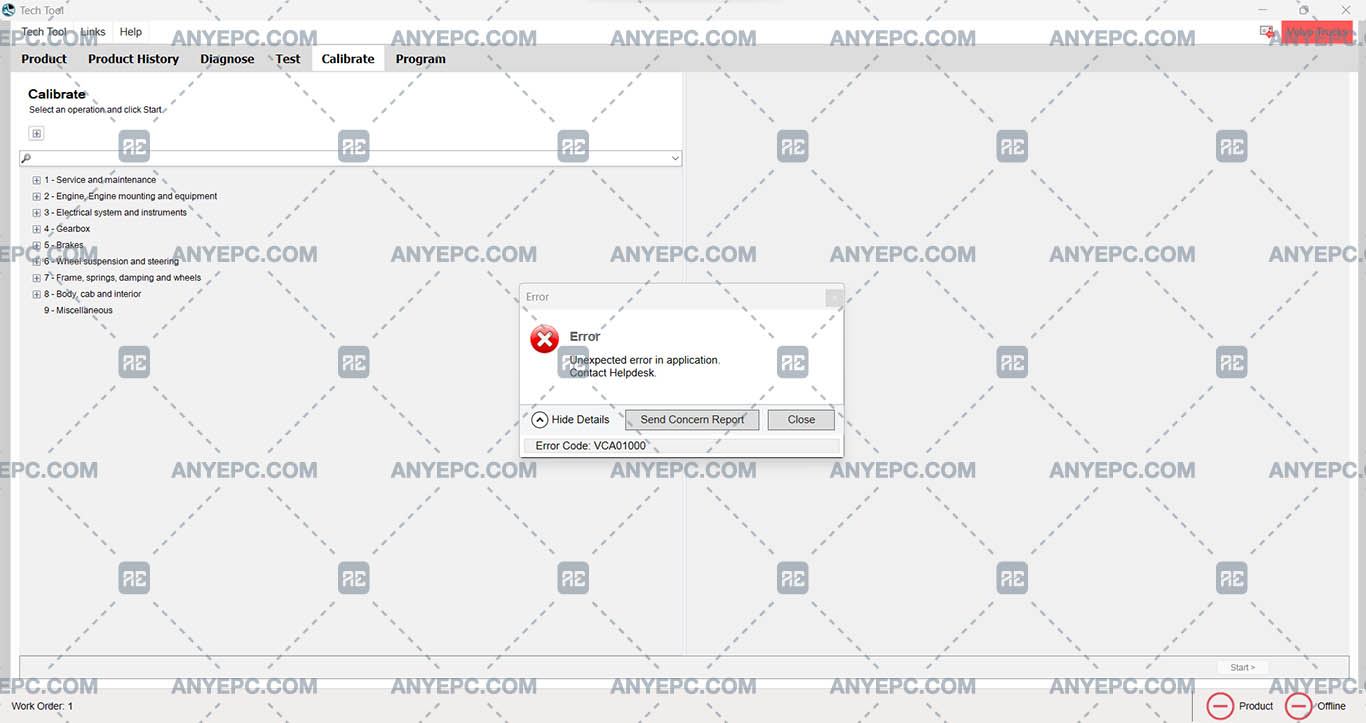 VOLVO PPT - PARAMETER PROGRAMMING VCA01000