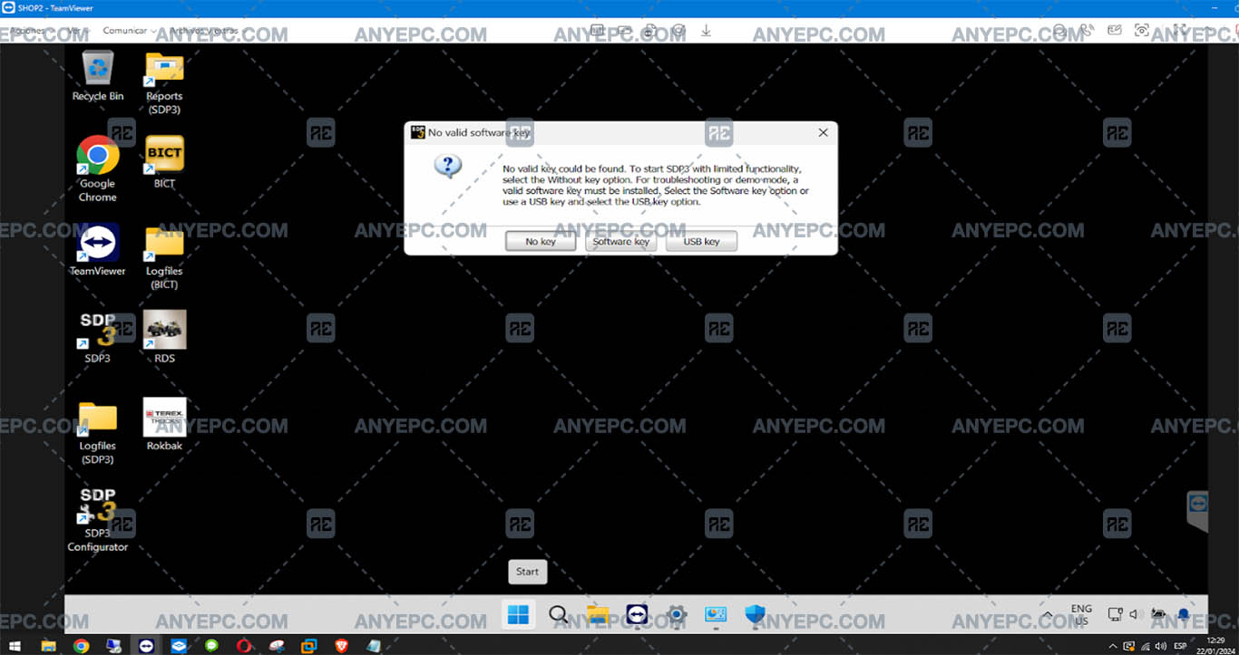 SCANIA - NOT VALID SOFTWARE KEY
